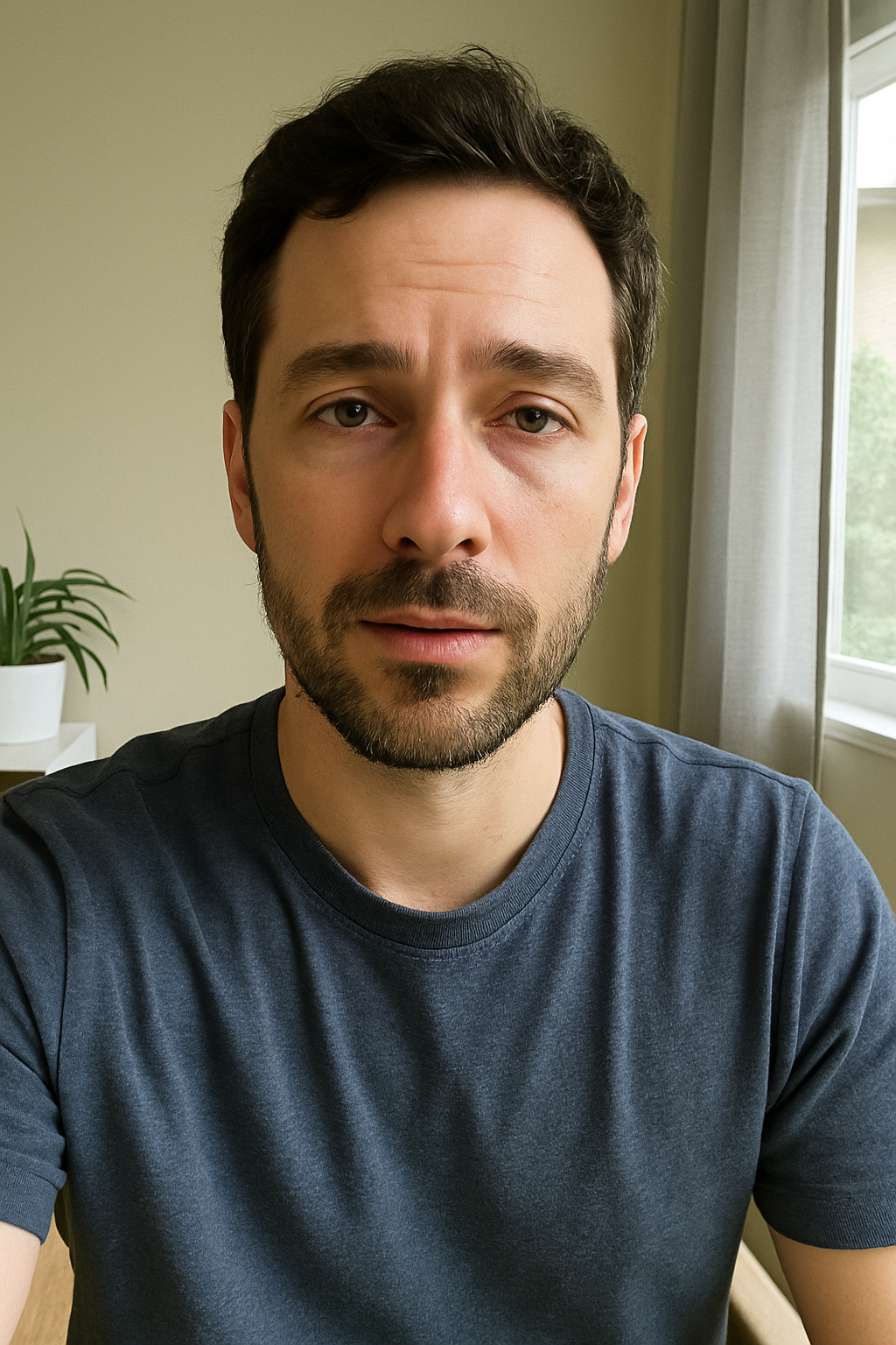 Patient on video call